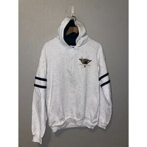 Vintage Yellowstone Hoodie National Park Nature 1/4 Zip Outerwear VTG 90s Large